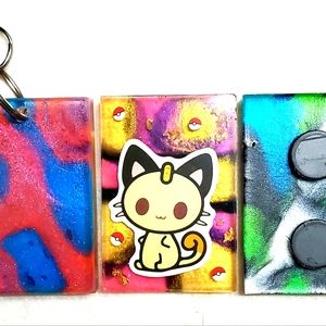 Meowth Pokemon Keychain or Fridge Magnet "Your Choice"